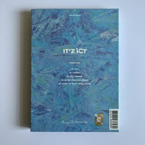 ITZY RYUJIN SIGNED 1ST MINI ALBUM 'ICY' - ICY VERSION